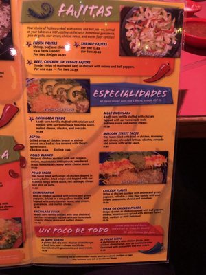 Menu photo 7 Chico's Mexican Restaurant Greenville, NC