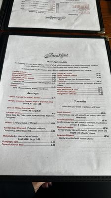 Menu photo 7 Redwood Cafe Cambria, CA