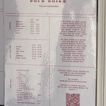Cafe Chica - Desserts Near Me - Albuquerque, New Mexico