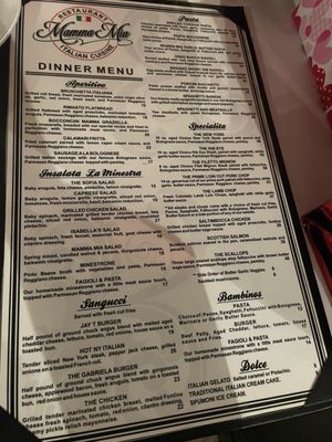 Menu photo 1 Mamma Mia Bakersfield, CA Menu photo 1 Mamma Mia Bakersfield, CA