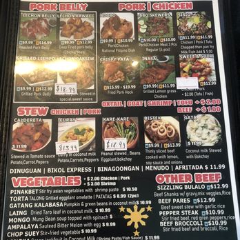 Lutong Pinoy - Menu page 3 - Filipino Near Me - North Miami Beach, Florida Lutong Pinoy - Menu page 3 - Filipino Near Me - North Miami Beach, Florida