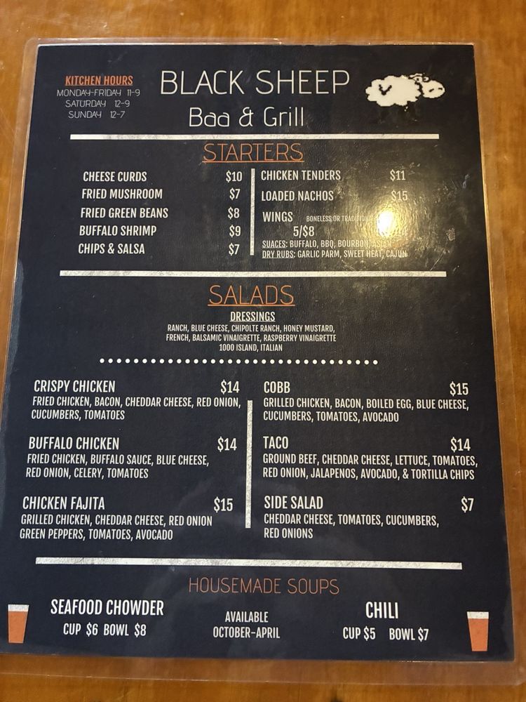 Black Sheep Baaa & Grill