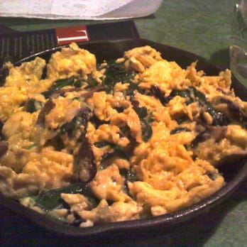 The Duce - Friend's omelet skillet, w/ spinach, mushrooms, and goat cheese ($8). - Lounges Near Me - Phoenix, Arizona The Duce - Friend's omelet skillet, w/ spinach, mushrooms, and goat cheese ($8). - Lounges Near Me - Phoenix, Arizona