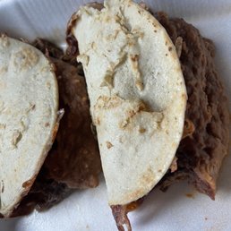Taco special, no sauces added yet. Taco special, no sauces added yet.