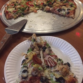 Uncle Tony's - Family-sized half original, half veggie lovers pizza! - Italian Near Me - Valley Glen, California Uncle Tony's - Family-sized half original, half veggie lovers pizza! - Italian Near Me - Valley Glen, California