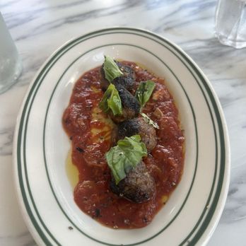Renzo - Roman meatballs - very flavorful - Pizza Near Me - Charleston, South Carolina Renzo - Roman meatballs - very flavorful - Pizza Near Me - Charleston, South Carolina
