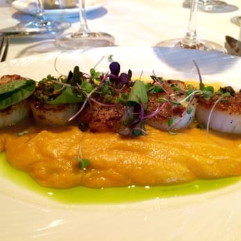 Eddie Merlot's - Heaven in my mouth. The scallops were cooked perfectly and the squash was delicious - Seafood Near Me - Columbus, Ohio Eddie Merlot's - Heaven in my mouth. The scallops were cooked perfectly and the squash was delicious - Seafood Near Me - Columbus, Ohio