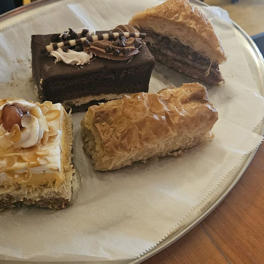 Greek City Restaurant - All the desserts for the day - Greek Near Me - Ramsey, New Jersey