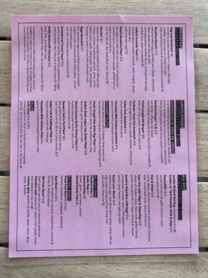 Menu photo 2 Barefoot Beach Cafe Honolulu, HI