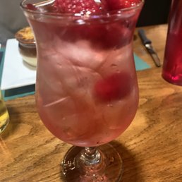 Raspberry Cosmo on the Rocks! Strong! Yum! Raspberry Cosmo on the Rocks! Strong! Yum!