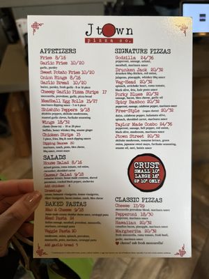 Menu photo 7 Jtown Pizza Co San Jose, CA