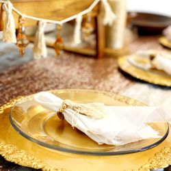 Dream Hour Events - Glam boho table setting--rental set