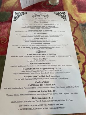 Menu photo 4 King George II Inn Bristol, PA Menu photo 4 King George II Inn Bristol, PA