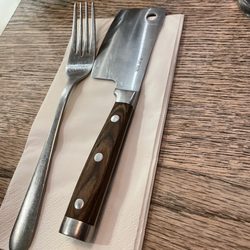 Flat Iron - Your "knife"