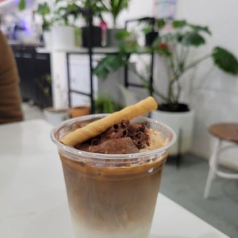 Semicolon Cafe - tiramisu latte - Coffee & Tea Near Me - New York, New York Semicolon Cafe - tiramisu latte - Coffee & Tea Near Me - New York, New York