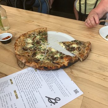 Guantonio's - Mushroom pizza. Oyster, shiitake, crimini and ohhhh so good! - Pizza Near Me - Lodi, California Guantonio's - Mushroom pizza. Oyster, shiitake, crimini and ohhhh so good! - Pizza Near Me - Lodi, California
