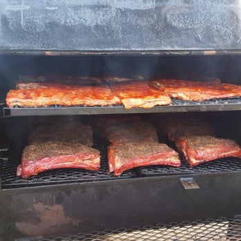 Killen's Barbecue - Delectable meat being smoked for a private event tonight (they're usually closed for dinner) - Barbeque Near Me - Pearland, Texas Killen's Barbecue - Delectable meat being smoked for a private event tonight (they're usually closed for dinner) - Barbeque Near Me - Pearland, Texas