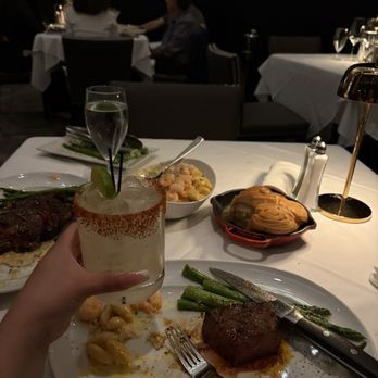 Steak 48 - Margarita and Petite Filet Mignon* ** with the best King Crab Shrimp Shells Cheese I've ever had - Steakhouses Near Me - Beverly Hills, California Steak 48 - Margarita and Petite Filet Mignon* ** with the best King Crab Shrimp Shells Cheese I've ever had - Steakhouses Near Me - Beverly Hills, California