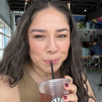 Barrio Dogg - Me enjoying the tea - Hot Dogs Near Me - San Antonio, Texas