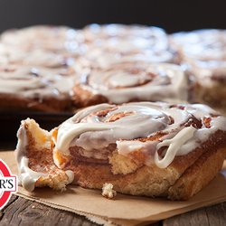 Scooter's Coffee - Warm deliciousness! Cinnamon Rolls.