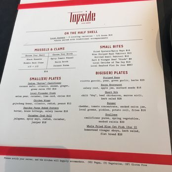 Topside - New American Near Me - Baltimore, Maryland Topside - New American Near Me - Baltimore, Maryland