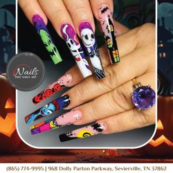 iNails - Sevierville - Every detail is art! Visit us to transform your nails into fabulous Halloween masterpieces that will make you stand out this season!