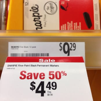 OfficeMax - Sale price that was not listed in their computer system. Check your receipts!! - Office Equipment Near Me - Alameda, California