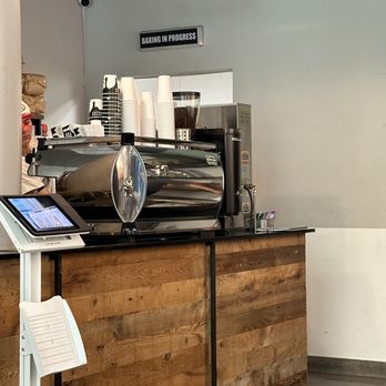Seven Grams Caffe - Corner section and self checkout - Coffee & Tea Near Me - New York, New York Seven Grams Caffe - Corner section and self checkout - Coffee & Tea Near Me - New York, New York