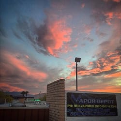 Vapor Depot - View from the back parking lot.