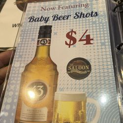 The Saloon - Advertising