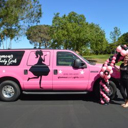 Glamour Party Girls - Have you seen our pink car around town? We bring the party to you, hosting birthday parties for girls in the Conejo Valley and beyond!