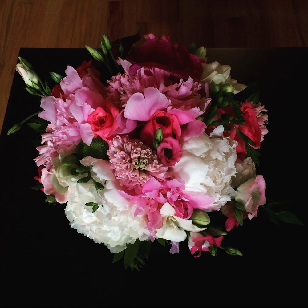 Alaric Flower Design - My flowers, but without the envelope (was an amazing one too! like the flowers!) adorable. - Florists Near Me - New York, New York