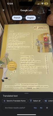 Menu photo 5 Chez Janou Paris, 75