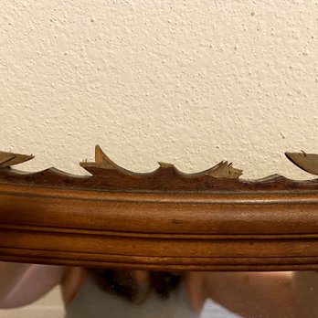 Eden's Moving Services - hand carved piece broken off of antique mirror by Eden's Moving - Movers Near Me - Denver, Colorado