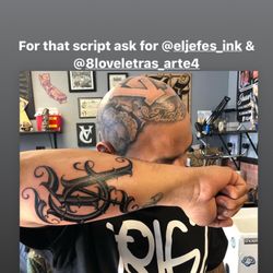 Script lettering