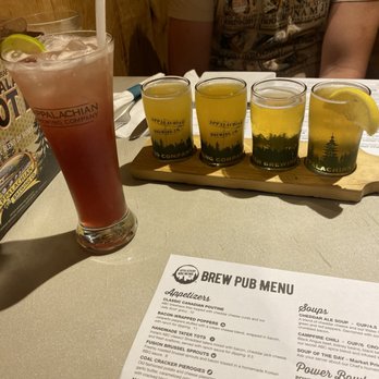 Appalachian Brewing Company - Beer Flight & Speciality Cocktail - Breweries Near Me - Lititz, Pennsylvania