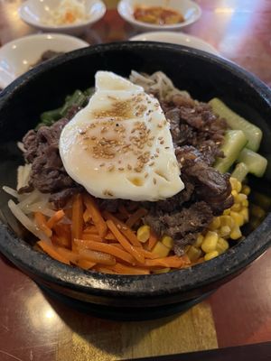 Stone Bowl Grill | Korean-Style Hot Stone Bibimbap by null