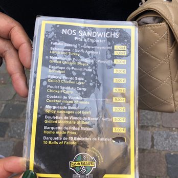 L'As du Fallafel - They're all in a pita. You get to tell them what veggies you want when you get up to the assembly line window. - Kosher Near Me - Paris, 75 L'As du Fallafel - They're all in a pita. You get to tell them what veggies you want when you get up to the assembly line window. - Kosher Near Me - Paris, 75