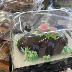 Farm Fresh Foods - Old time Chocolate bunny cake for Easter.  (Always have holiday appropriate treats.)