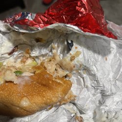 Wendy's - Plastic on my food