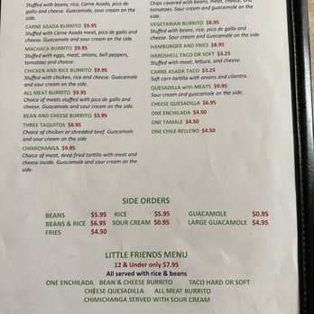 Dos Amigos - Menu - Mexican Near Me - Spokane Valley, Washington Dos Amigos - Menu - Mexican Near Me - Spokane Valley, Washington