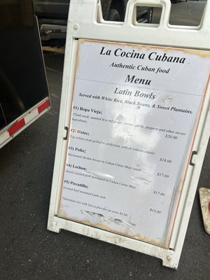Menu photo 1 La Cocina Cubana Hartford, CT Menu photo 1 La Cocina Cubana Hartford, CT