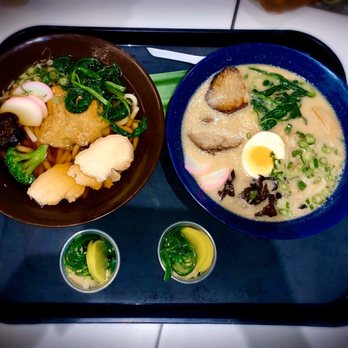 SoJo Spa Club - Right: Tonkotsu Ramen Left: Udon - Saunas Near Me - Edgewater, New Jersey SoJo Spa Club - Right: Tonkotsu Ramen Left: Udon - Saunas Near Me - Edgewater, New Jersey