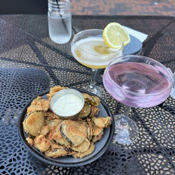 The Commodore - Fried pickles and Maya's 75 - Dive Bars Near Me - Alexandria, Virginia