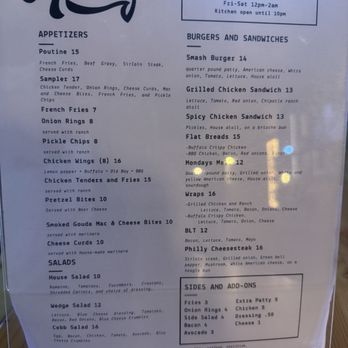 Mondays - Food menu - Burgers Near Me - San Diego, California Mondays - Food menu - Burgers Near Me - San Diego, California