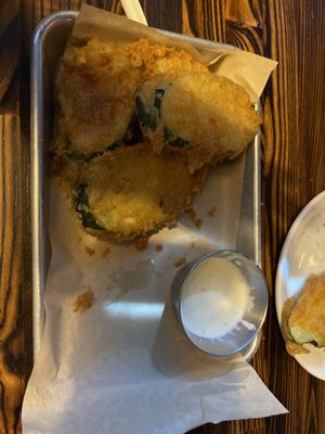 Photo of Haymaker Peoria - Peoria, AZ, US. Huge, delicious Fried Zucchini and ranch.  Exceptional!