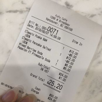 Fufu Pancake Cafe - Half price on opening day for only original - Pancakes Near Me - Vancouver, British Columbia