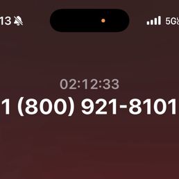 How long I've been on hold