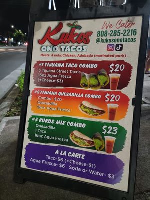 Menu photo 2 Kukos Ono Tacos Honolulu, HI