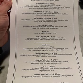 Mizuna - Menu - New American Near Me - Spokane, Washington Mizuna - Menu - New American Near Me - Spokane, Washington